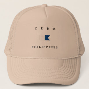 Casquette Alpha drapeau de piqué de Cebu Philippines
