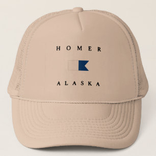 Casquette Alpha drapeau de piqué de Homer Alaska