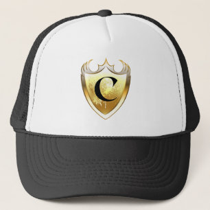 Casquette Alpha Monogramme C Lettre Artistique Style quotidi