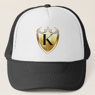 Casquette Alpha Monogramme K Lettre Artistique Style quotidi