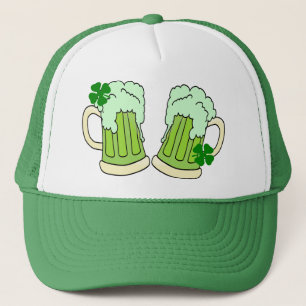 Casquette Alpha vert de pain grillé de tasse de bière