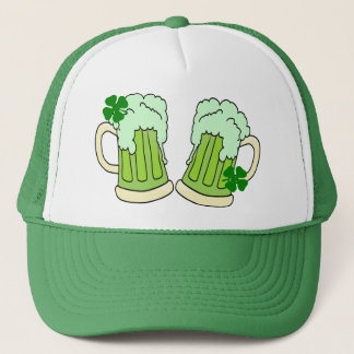 Casquette Alpha vert de pain grillé de tasse de bière