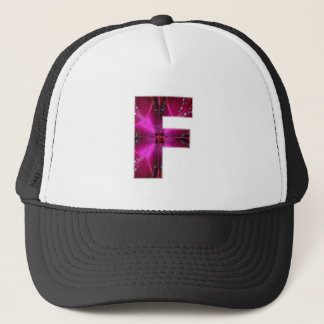 Casquette Alphabet F FF FFF : Thème d'étincelle