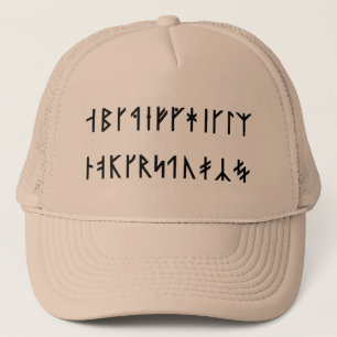Casquette Alphabet viking