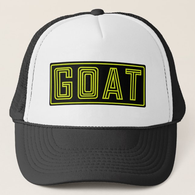 Casquette Always the GOAT  (Devant)