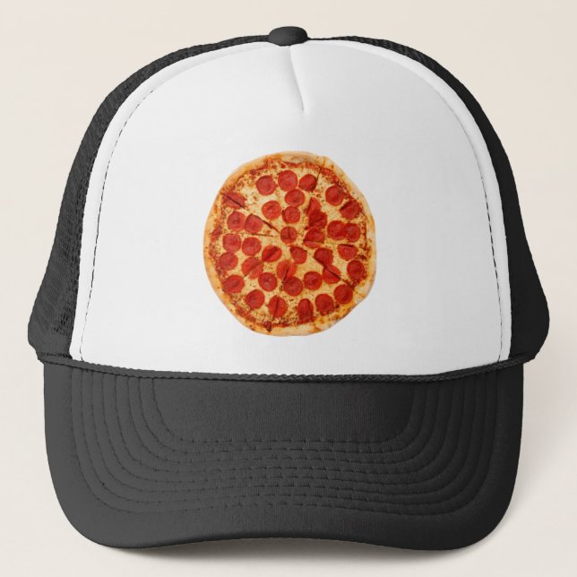 Casquette amant classique de pizza (Devant)