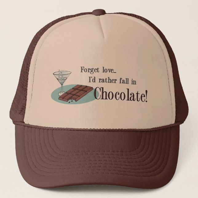 Casquette Amant de chocolat (Devant)
