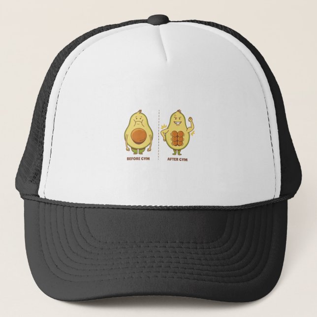 Casquette Amateur De Gym Avocado (Devant)