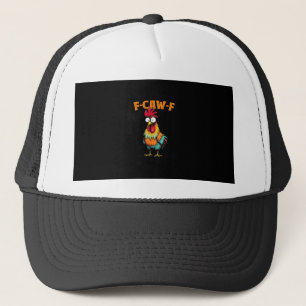 Casquette Amateur de poulet drôle F-Caw-F Poulet