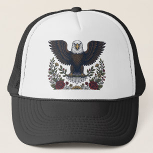 Casquette Amateur de vin rouge et bleu patriotique