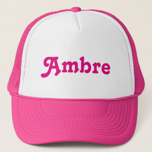 Casquette Ambre
