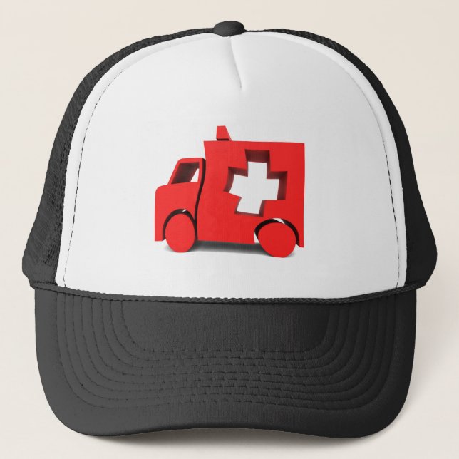 Casquette ambulance (Devant)