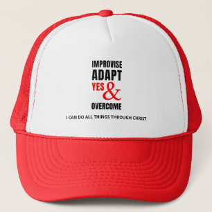 Casquette AMÉLIORER L'ADAPTATION OUI ET SURPASSER Christian