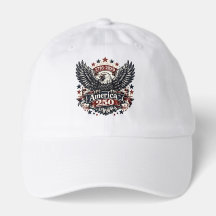 Casquette América 250 Aigle chauve 1776-2026 Patri