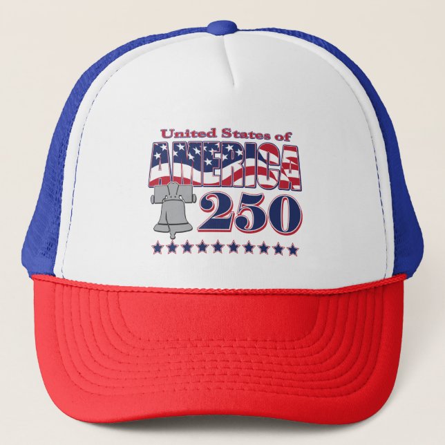 Casquette America Liberty Bell 250 (Devant)