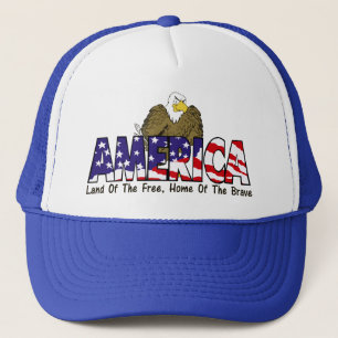 Casquette américain de l'aigle