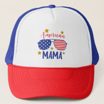 Casquette américain de maman