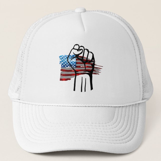 CASQUETTE AMÉRICAIN FIÈRE (Devant)
