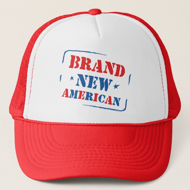 Casquette Américain tout neuf (Devant)