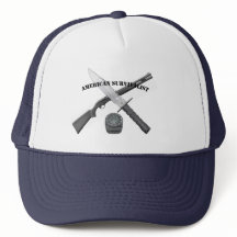 CASQUETTE AMÉRICAINE SURVIVALISTE