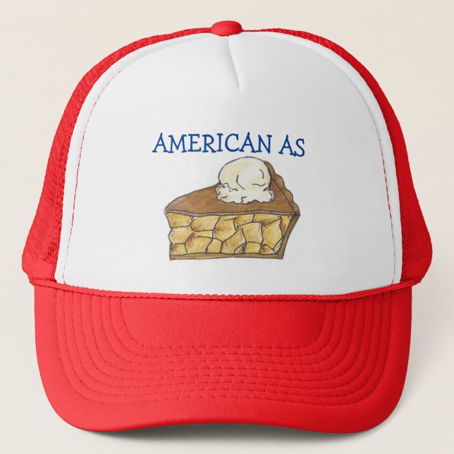 Casquette American As Apple Patriotic Juillet 4 USA (Devant)