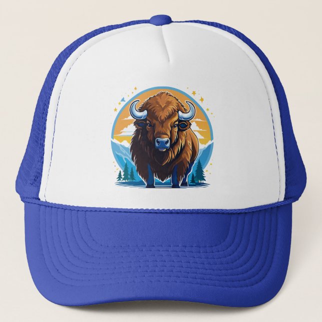 Casquette american bison (Devant)