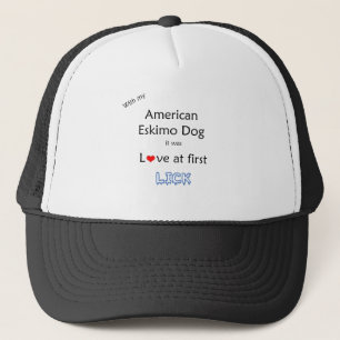 Casquette American Eskimo Dog Lick Design