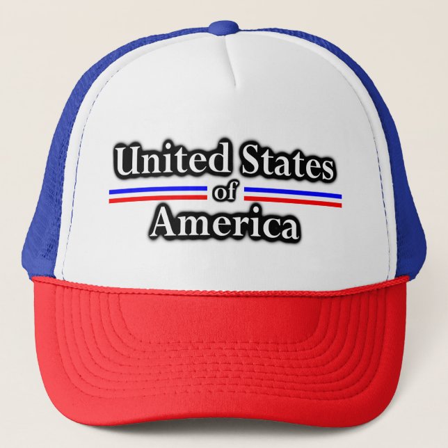 Casquette American Pride États-Unis d'Amérique (Devant)