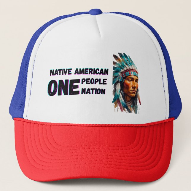 Casquette Amérindien (Devant)