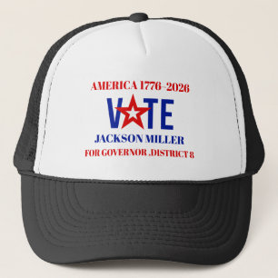Casquette Amérique 1776–2026 Élection américaine 2026 Politi
