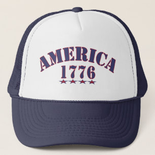 Casquette Amérique 1776 Pride patriotique Commémorative