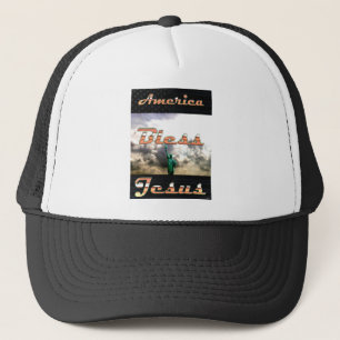 Casquette Amérique Béni Jésus