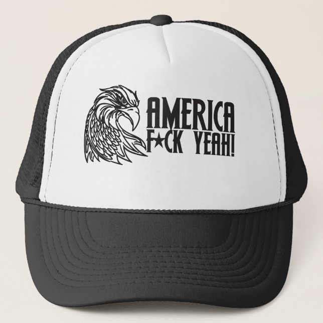 Casquette Amérique F Oui (Devant)