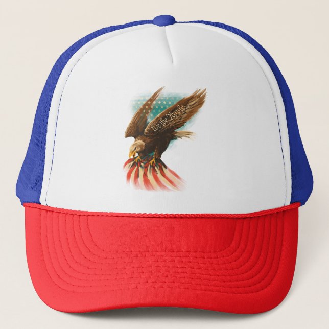 Casquette Amérique vintage (Devant)