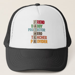 Casquette Ami Papa Protecteur Héros Professeur Pourvoyeur