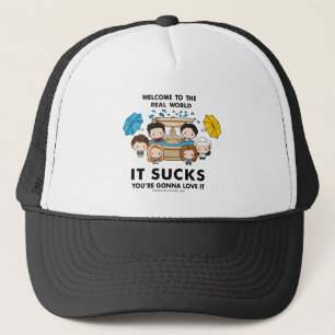 Casquette AMIS™ Bienvenue dans le monde réel Chibi