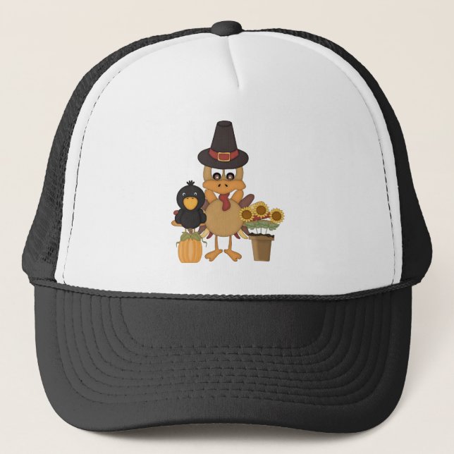 Casquette Amis de la Turquie de thanksgiving (Devant)