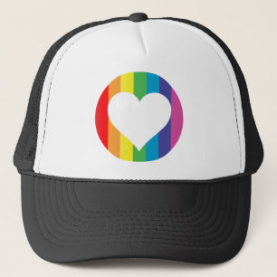 Casquette amour arc en ciel