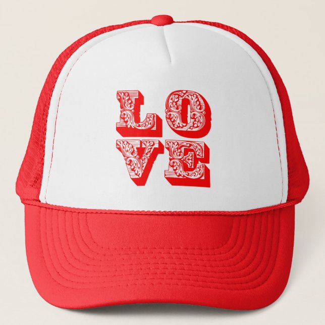 Casquette Amour carré (Devant)