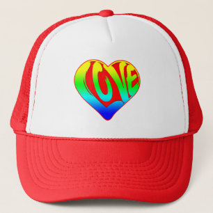 Casquette Amour Cœur Coloré Saint-Valentin