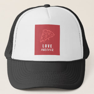 Casquette Amour de pizza pour toujours