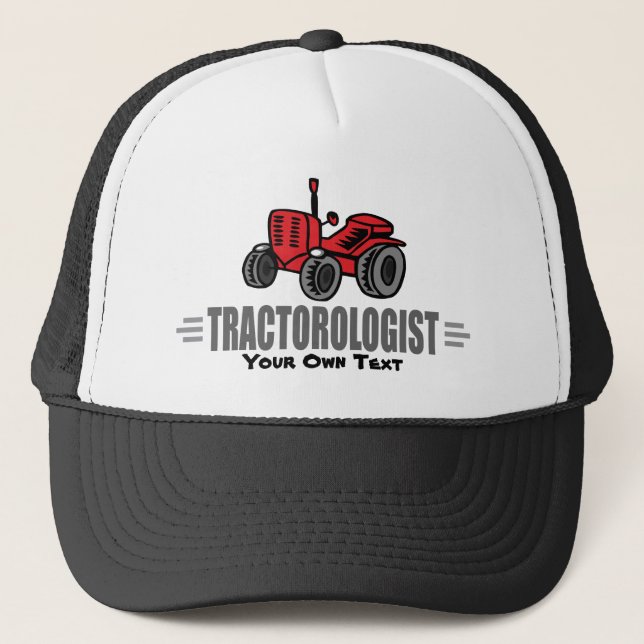 Casquette Amour drôle de Tracteur (Devant)