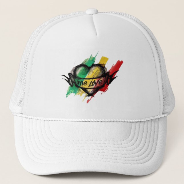 Casquette Amour du reggae un de Cori Reith Rasta (Devant)
