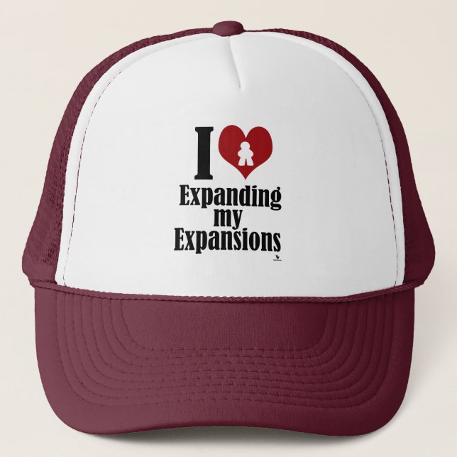 Casquette Amour Élargir mes expansions jeu Devise (Devant)