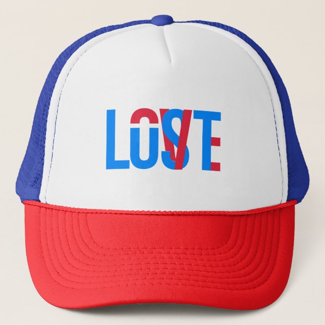Casquette Amour, Goût, Perdu (Devant)