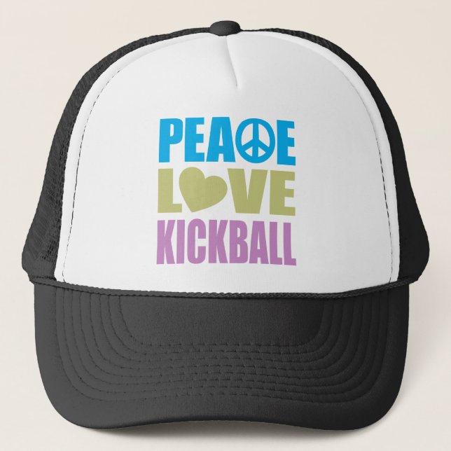 Casquette Amour Kickball de paix (Devant)