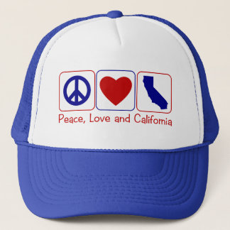Casquette Amour la Californie de paix