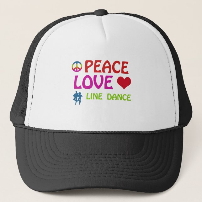 Casquette Amour Linedance de paix (Devant)