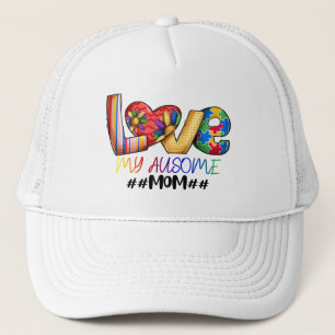 Casquette Amour Maman Sensibilisation sur l'autisme pour les