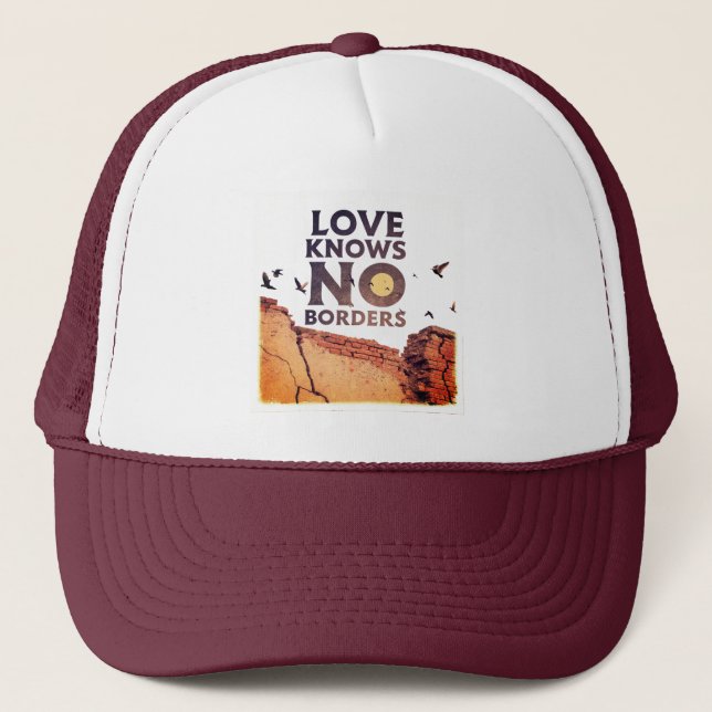 Casquette amour non (Devant)